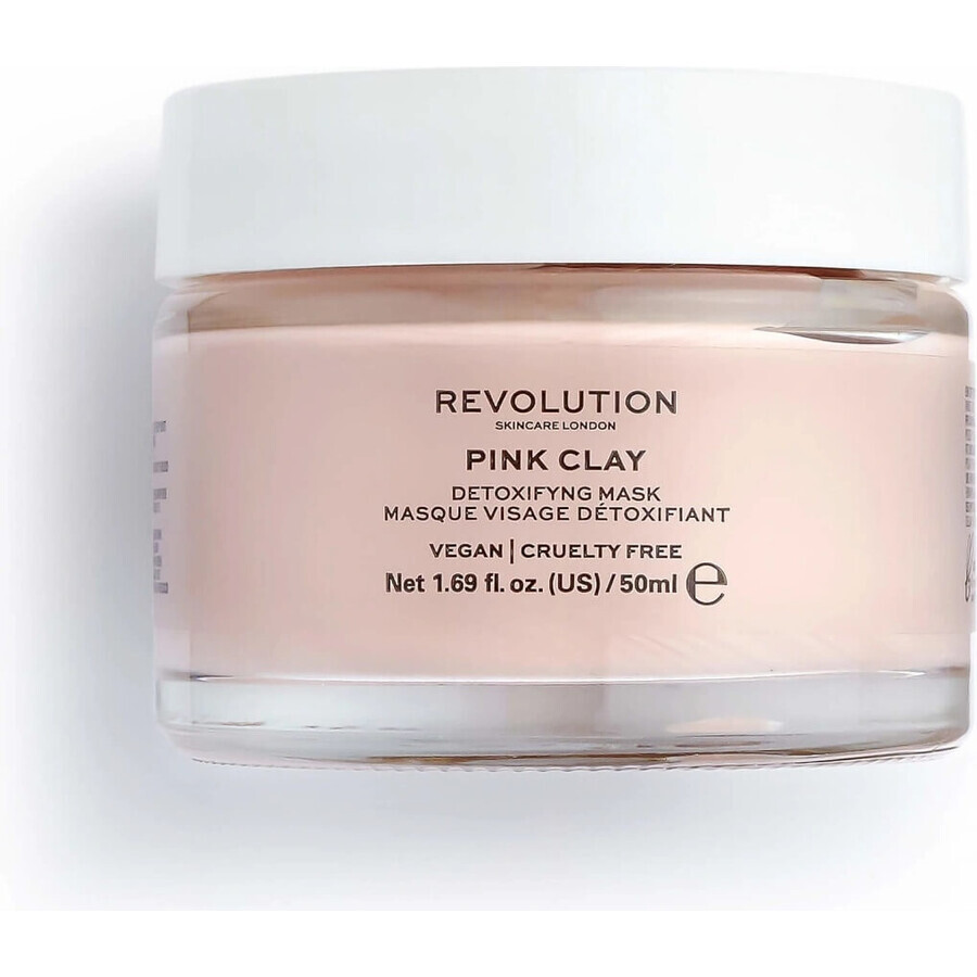 Revolution Skincare Masque détoxifiant à l'argile rose 1×1 pc