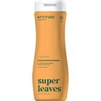 ATTITUDE Naturshampoo Superblätter mit entgiftender Wirkung - Glanz und Volumen für feines Haar 1×473 ml, Naturshampoo