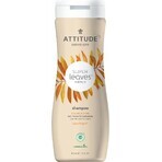 ATTITUDE Naturshampoo Superblätter mit entgiftender Wirkung - Glanz und Volumen für feines Haar 1×473 ml, Naturshampoo