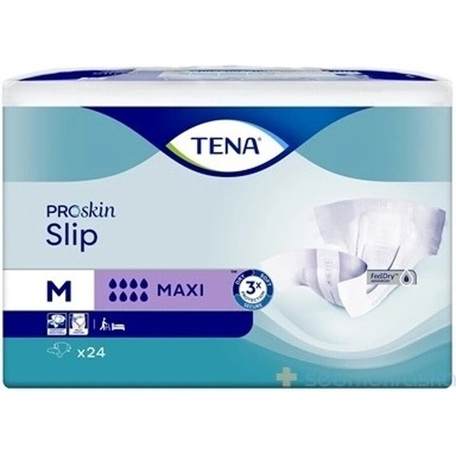 TENA Maxi Brief M 1×24 Stück, Windelslips