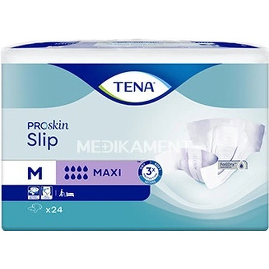 TENA Maxi Brief M 1×24 Stück, Windelslips