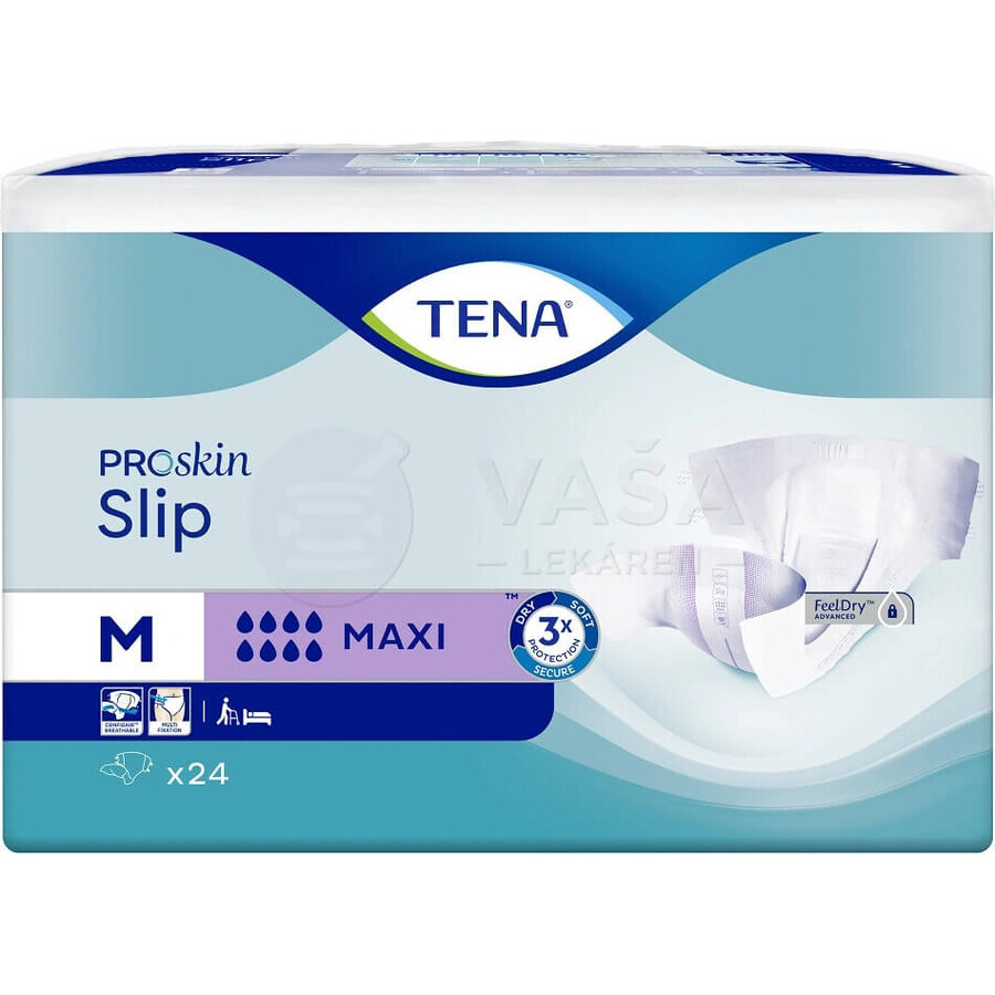 TENA Maxi Brief M 1×24 Stück, Windelslips