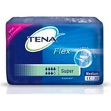 TENA Flex Super M 1×30 Stück, Inkontinenzslips mit Schnellverschlussbund