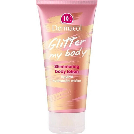 Dermacol Glitter my body Glitter feuchtigkeitsspendende Lotion 1×200 ml, Körperlotion