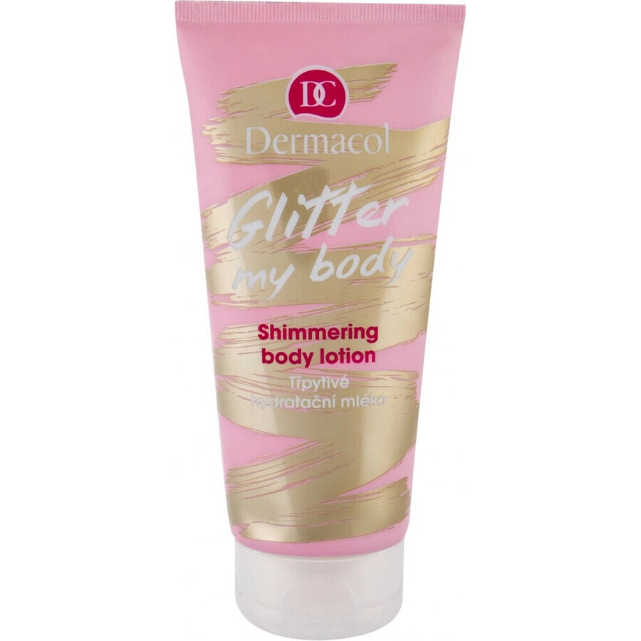 Dermacol Glitter my body Glitter feuchtigkeitsspendende Lotion 1×200 ml, Körperlotion