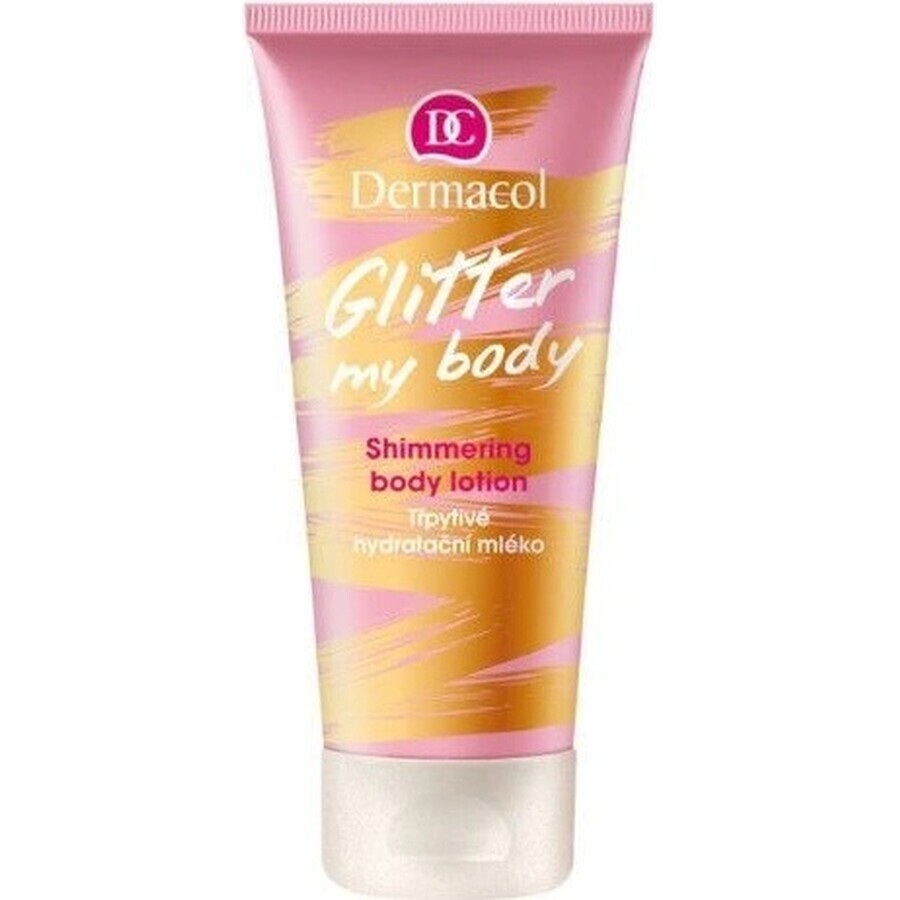 Dermacol Glitter my body Glitter feuchtigkeitsspendende Lotion 1×200 ml, Körperlotion