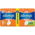 Always Ultra Duo 20 pcs Normal Plus 1×20 pcs, menstrual pads