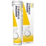 ADDITIVA VITAMINA C 1000 mg Zitrone 1×20 tbl, comprimidos efervescentes