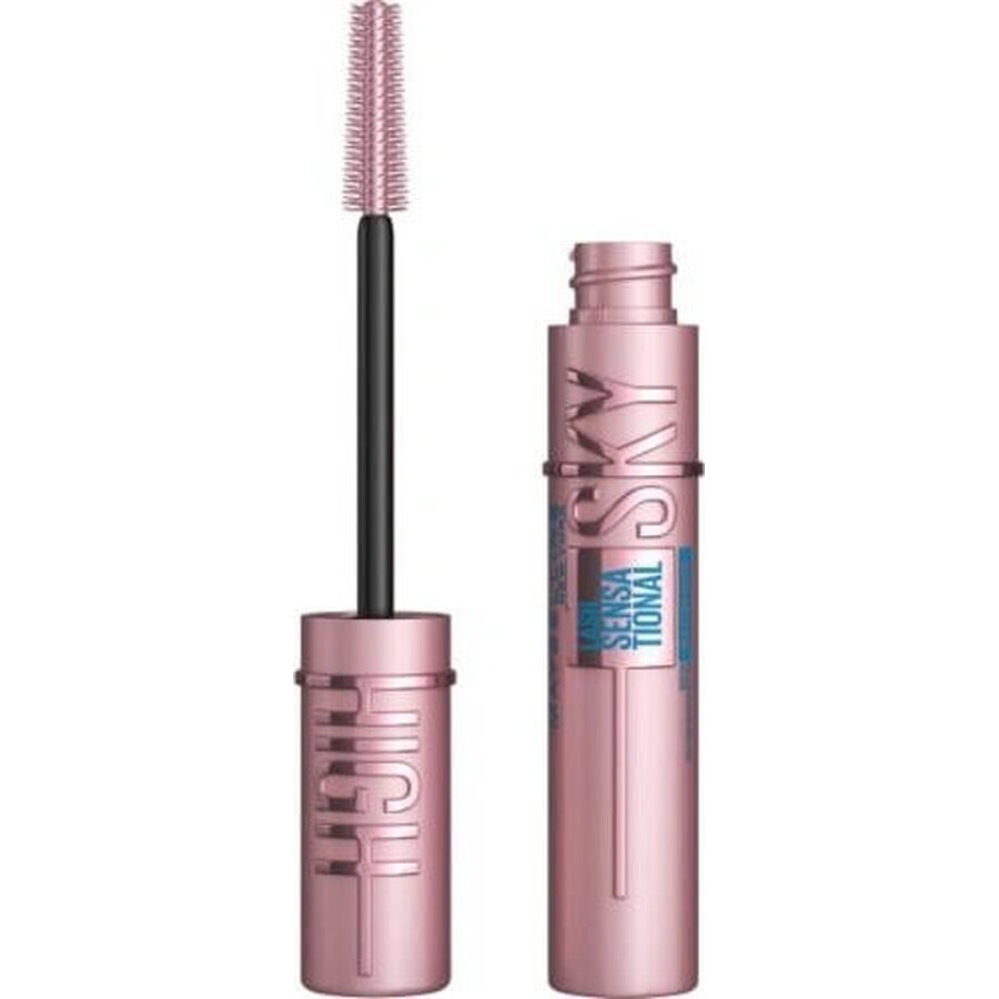 Maybelline New York Lash Sensational Sky High Lash Sensational Sky High Waterproof Mascara Schwarz 1×6 ml, Gel Eyeliner