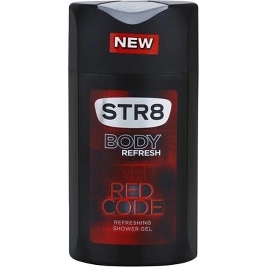 Str8 Code Rood Shg 250ml 1×250ml douchegel