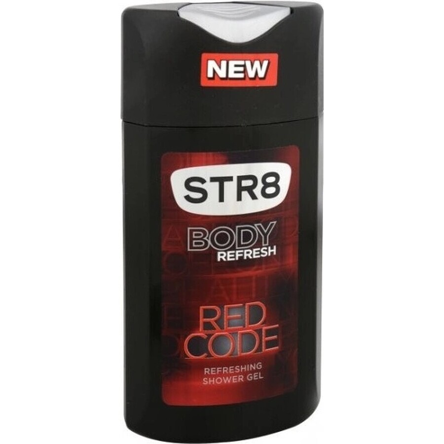 Str8 Code Rood Shg 250ml 1×250ml douchegel