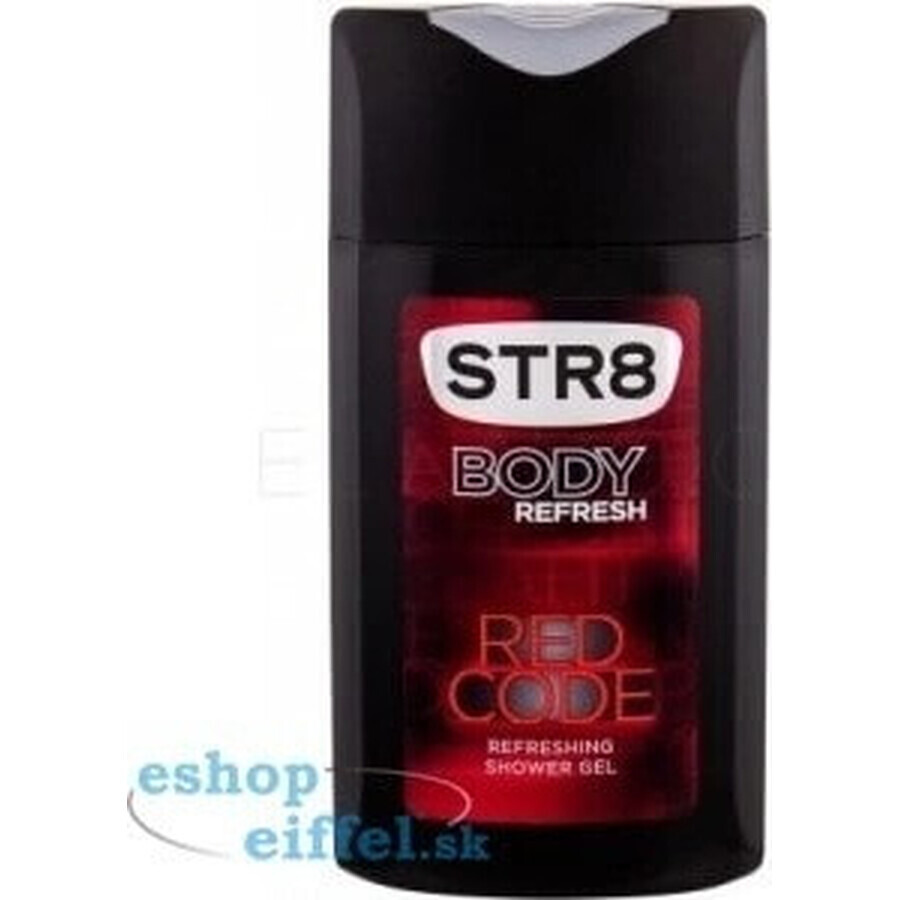 Str8 Code Rood Shg 250ml 1×250ml douchegel