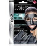 Eveline Facemed Matt Detox Face Mask 8in1 2×5 ml, face mask