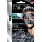 Eveline Facemed Matt Detox Face Mask 8in1 2×5 ml, face mask