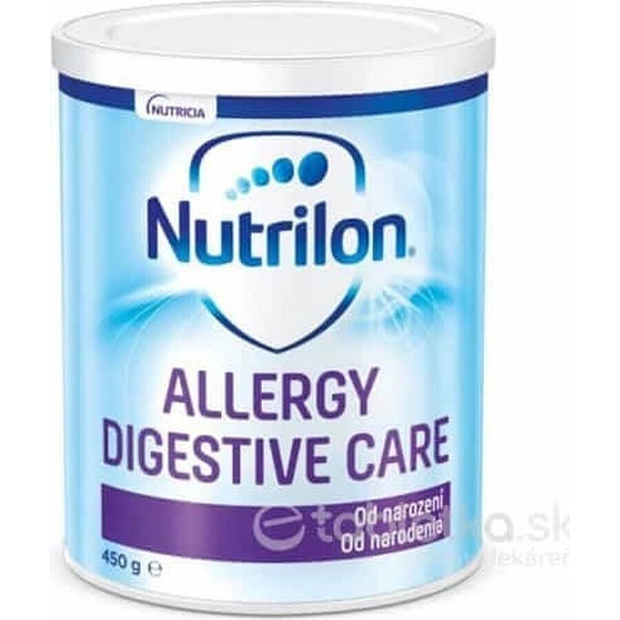 Nutrilon ALLERGY DIGESTIVE CARE 1×450 g, lait maternisé, dès la naissance