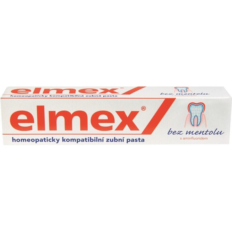 ELMEX MENTHOL-FREE TOOTH PASTE 1×75 ml, mentholfrei