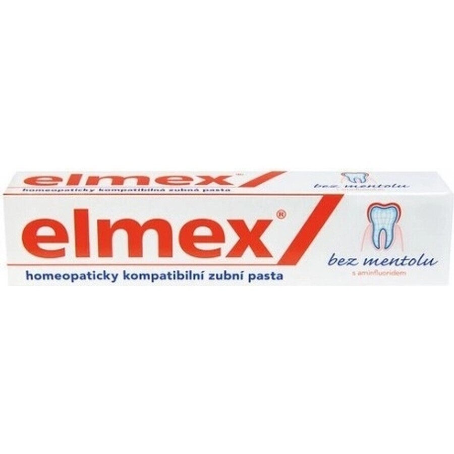 ELMEX MENTHOL-FREE TOOTH PASTE 1×75 ml, mentholfrei