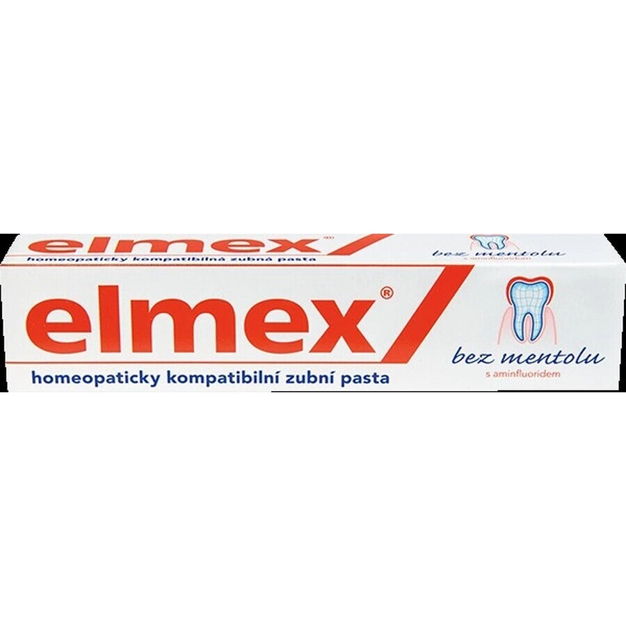 ELMEX MENTHOL-FREE TOOTH PASTE 1×75 ml, mentholfrei