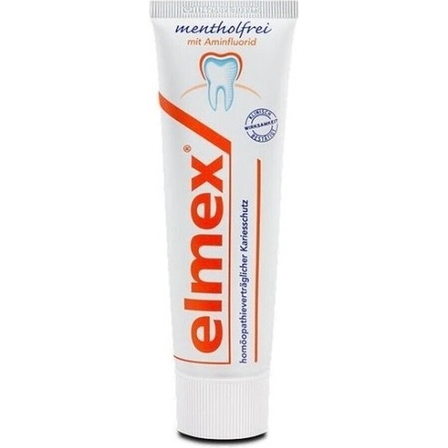 ELMEX MENTHOL-FREE TOOTH PASTE 1×75 ml, mentholfrei