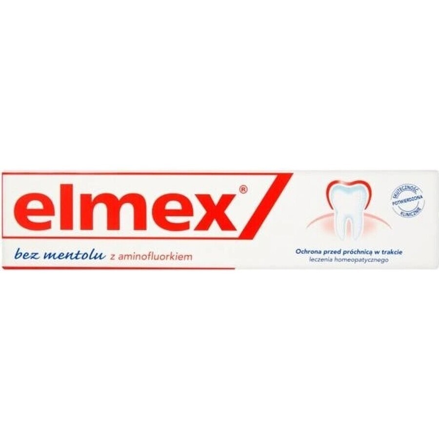 ELMEX MENTHOL-FREE TOOTH PASTE 1×75 ml, mentholfrei