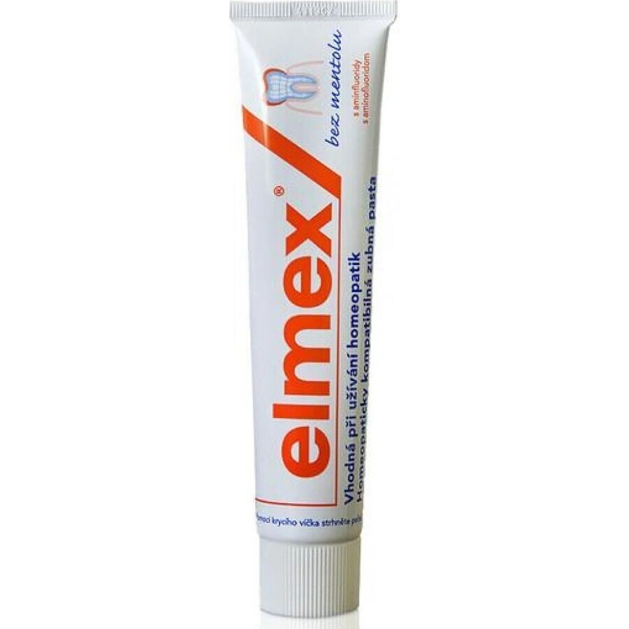 ELMEX MENTHOL-FREE TOOTH PASTE 1×75 ml, mentholfrei