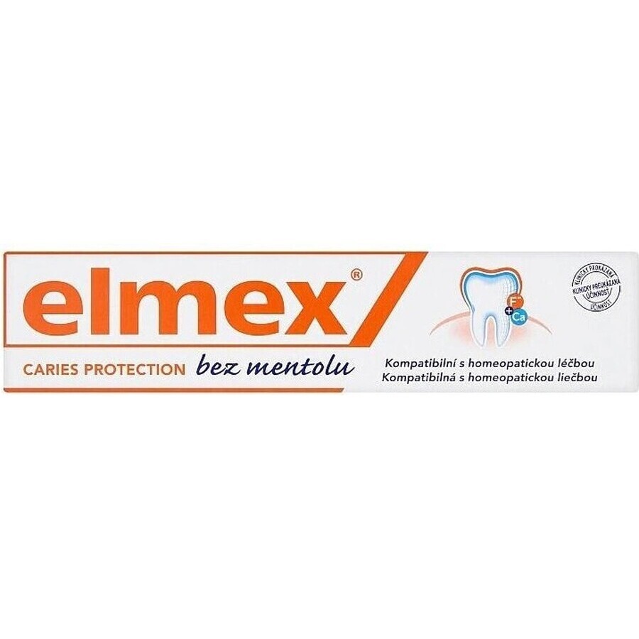 ELMEX MENTHOL-FREE TOOTH PASTE 1×75 ml, mentholfrei