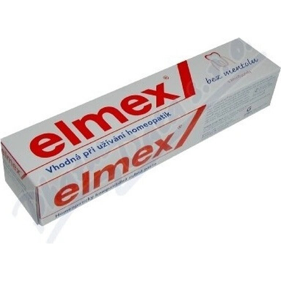 ELMEX MENTHOL-FREE TOOTH PASTE 1×75 ml, mentholfrei