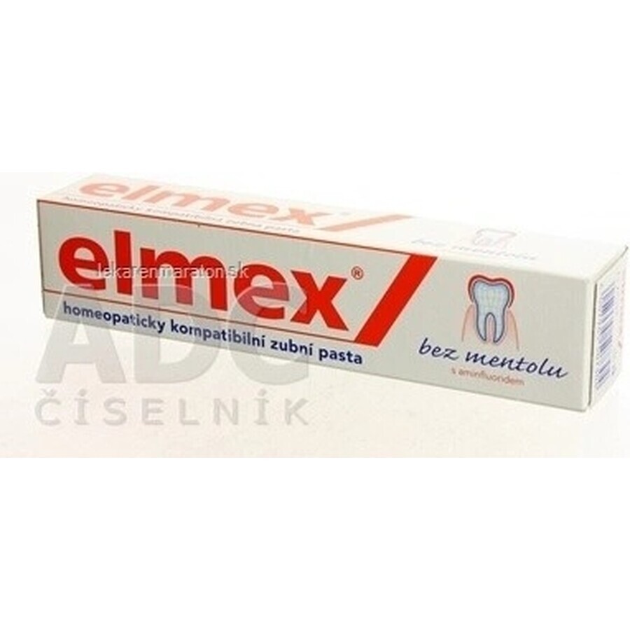 ELMEX MENTHOL-FREE TOOTH PASTE 1×75 ml, mentholfrei