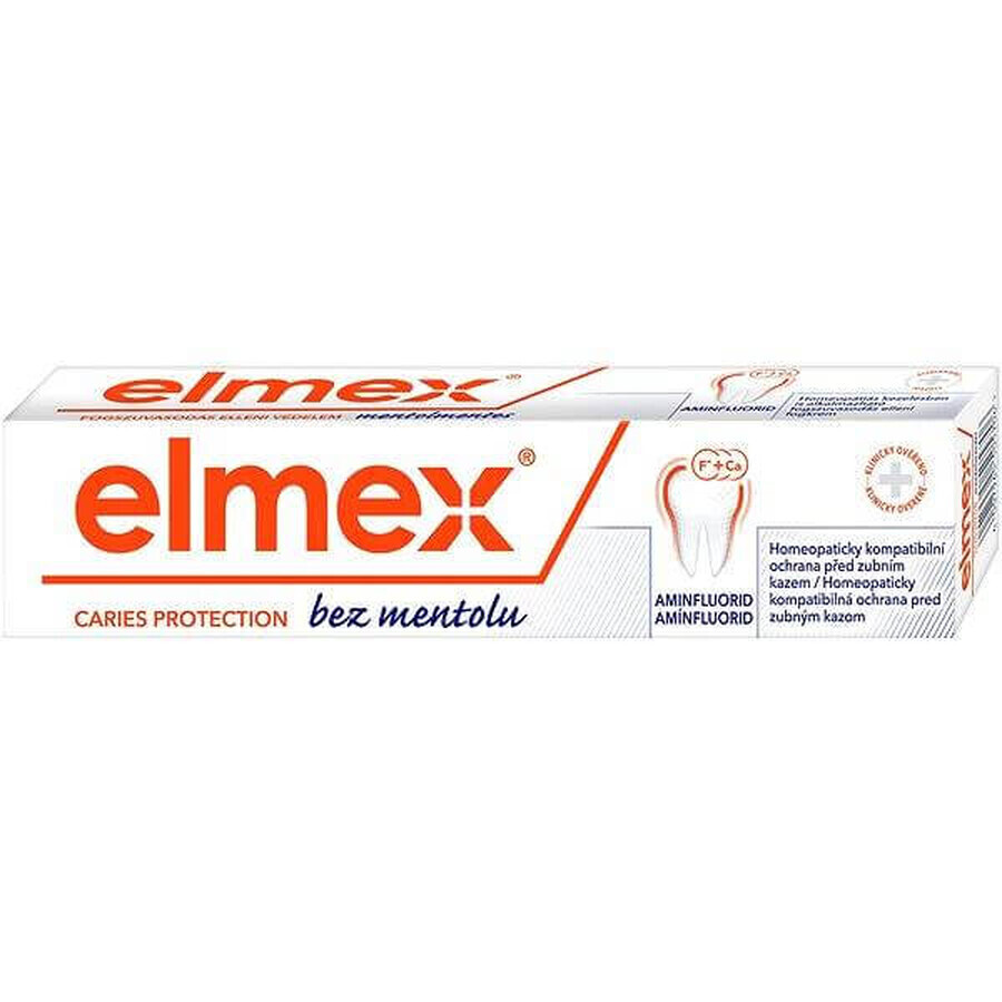 ELMEX MENTHOL-FREE TOOTH PASTE 1×75 ml, mentholfrei