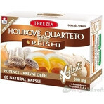 TEREZIA Pilz QUARTETO mit REISHI 60 1×60 cps, Nahrungsergänzungsmittel