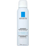 LA ROCHE-POSAY Déodorant Physiologique Spray pour Peaux Sensibles 48H 150 ml 1×150 ml 1×150 ml, déodorant