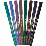 Dermacol Eye Pencil 12H True Colour Eyeliner No.8 1×1 St., Holzkugelschreiber, schwarz