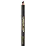 Dermacol Eye Pencil 12H True Colour Eyeliner No.8 1×1 St., Holzkugelschreiber, schwarz