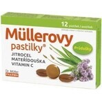 MÜLLER LOZENGES WITH SKOR. MAT. DAUGHTER AND VIT. C 1×12 pcs, for cough