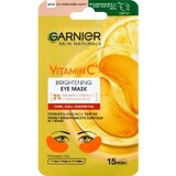 Garnier Skin Naturals aufhellende Augenmaske mit Vitamin C 1×5 g, Augenmaske