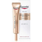 Eucerin HYALURON-FILLER+ELASTICITY Cremă de ochi 1×15 ml, SPF 15