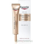 Eucerin HYALURON-FILLER+ELASTICITY Cremă de ochi 1×15 ml, SPF 15