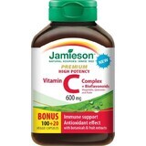 Jamieson Vitamin C PREMIUM mit Bioflavonoiden 600mg 1×120 tbl