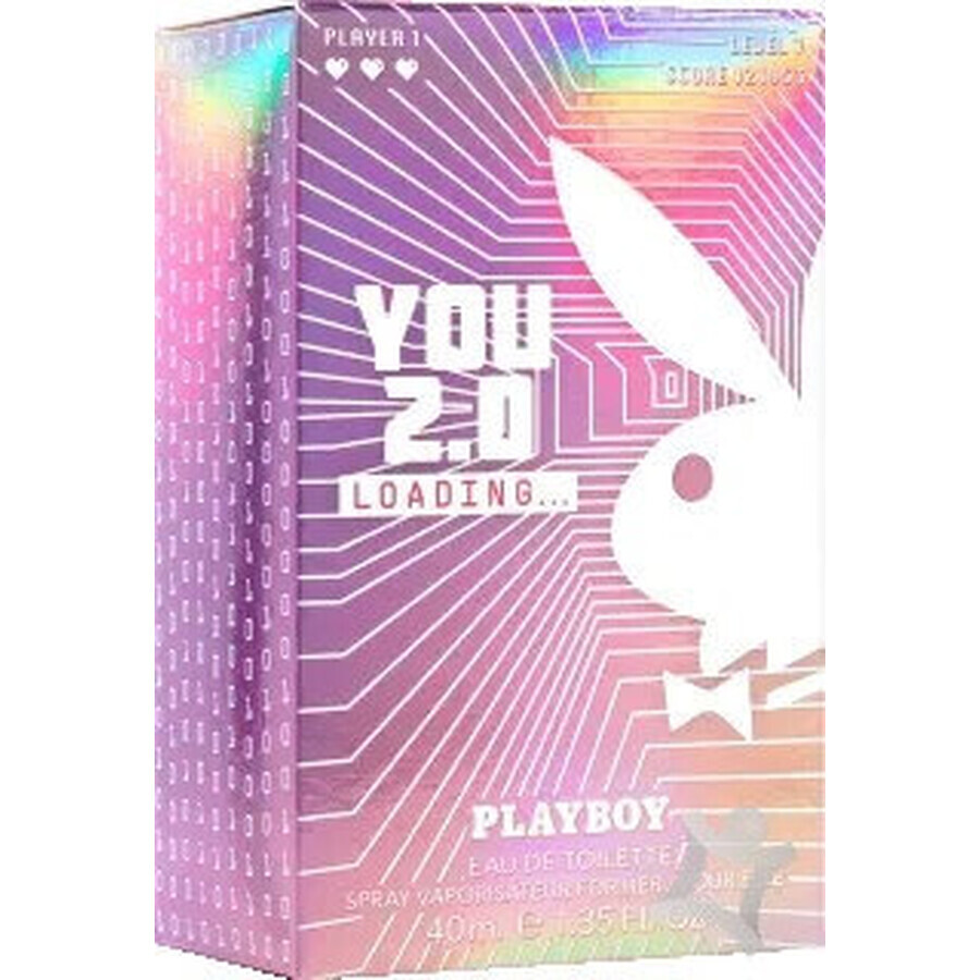 PLAYBOY YOU 2.0 LOADING FOR HER eau de toilette 1×40ml, eau de toilette pour femmes