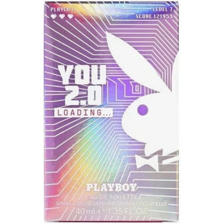 PLAYBOY YOU 2.0 LOADING FOR HER eau de toilette 1×40ml, eau de toilette pour femmes