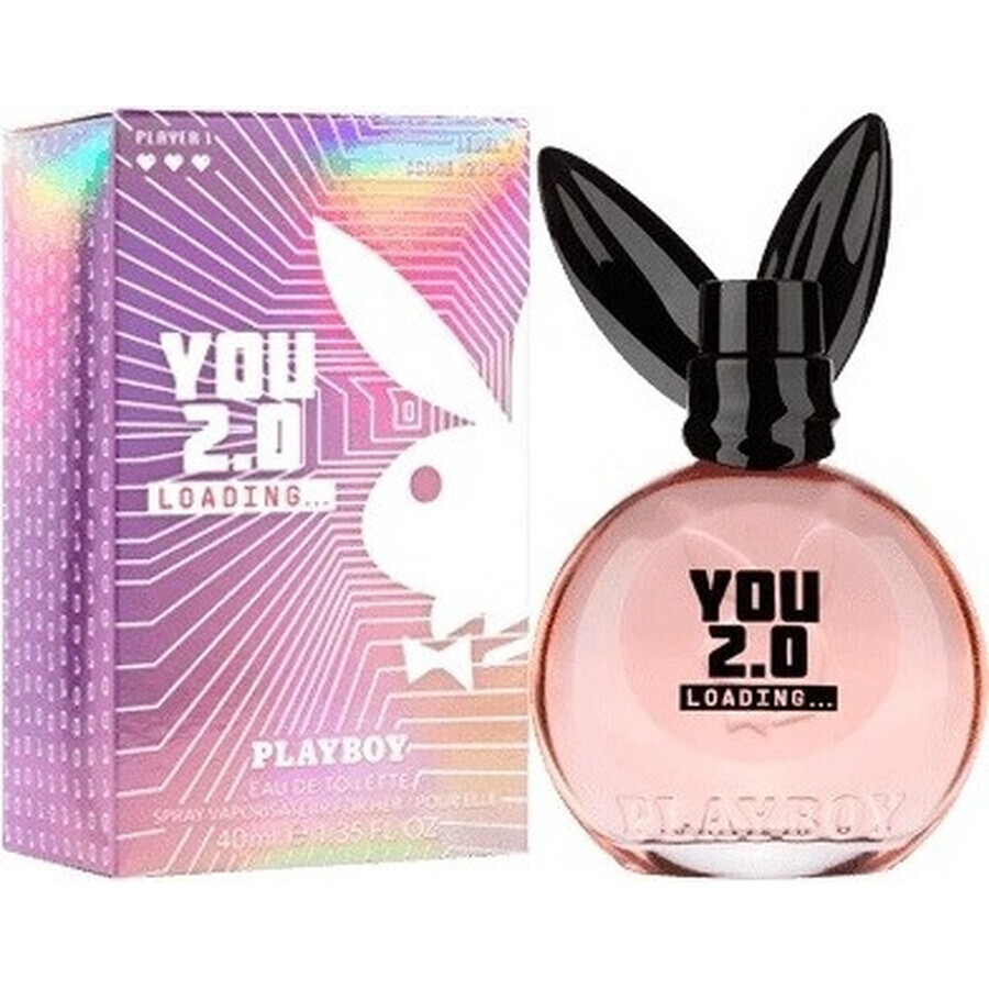 PLAYBOY YOU 2.0 LOADING FOR HER eau de toilette 1×40ml, eau de toilette pour femmes