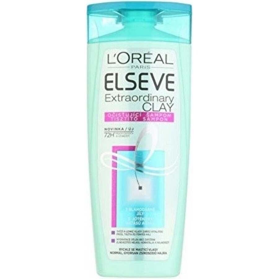 ELSÉVE Außergewöhnliche Tonerde 1×250 ml, Shampoo