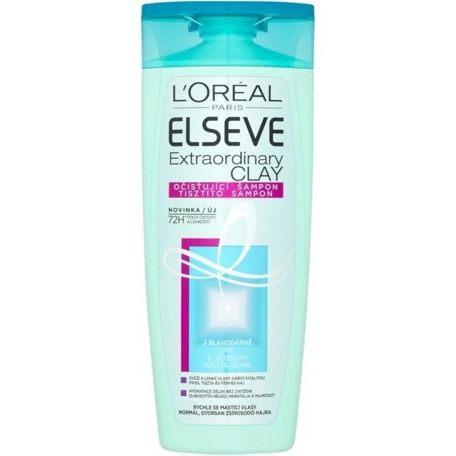 ELSÉVE Außergewöhnliche Tonerde 1×250 ml, Shampoo