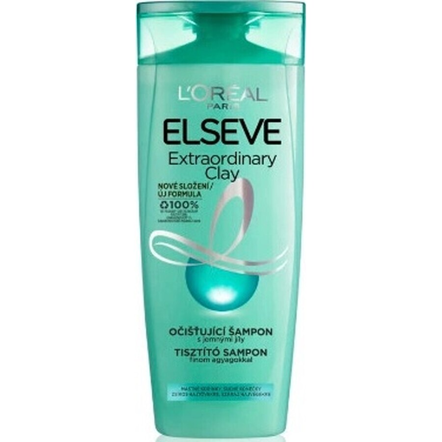 ELSÉVE Außergewöhnliche Tonerde 1×250 ml, Shampoo