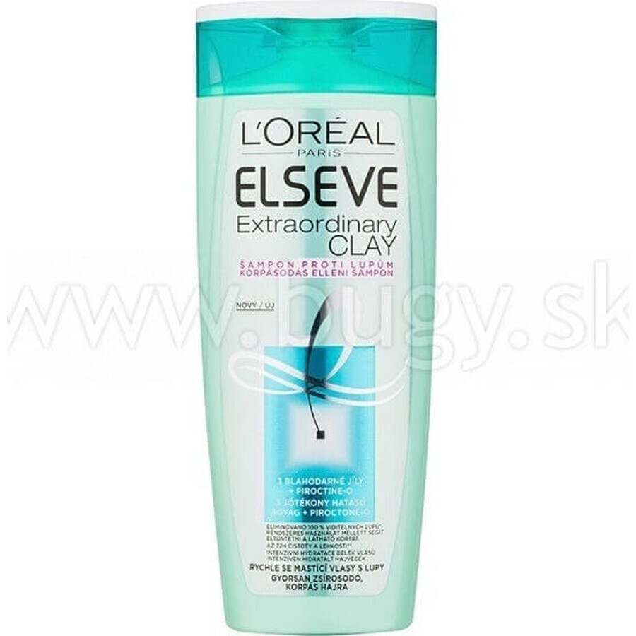 ELSÉVE Außergewöhnliche Tonerde 1×250 ml, Shampoo