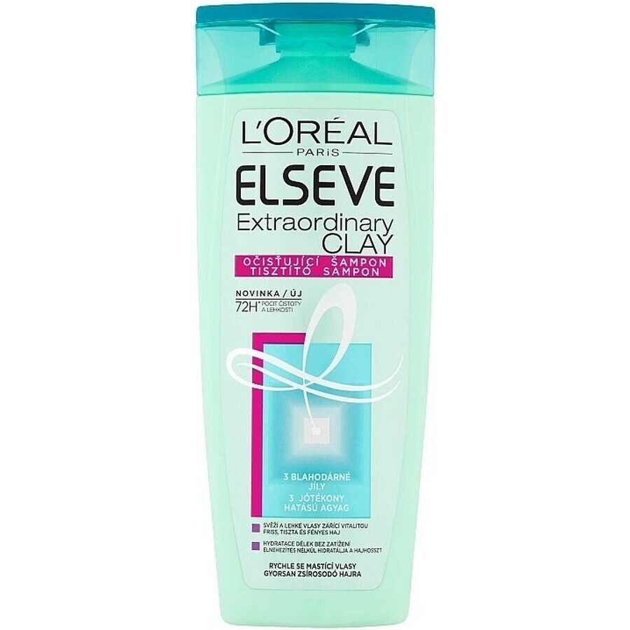 ELSÉVE Außergewöhnliche Tonerde 1×250 ml, Shampoo