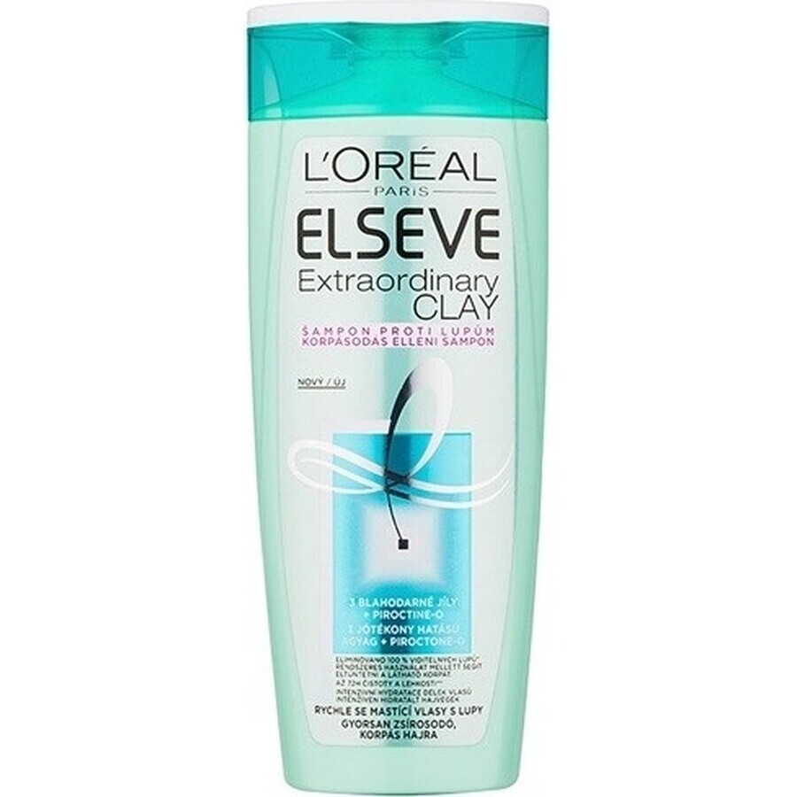 ELSÉVE Außergewöhnliche Tonerde 1×250 ml, Shampoo