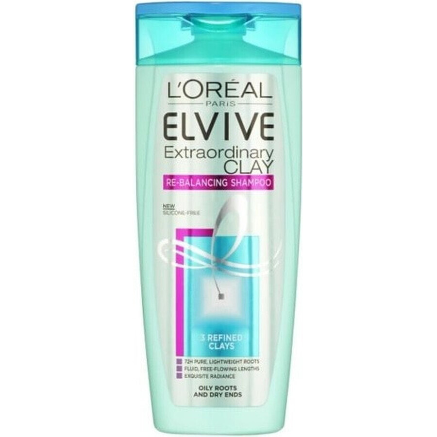 ELSÉVE Außergewöhnliche Tonerde 1×250 ml, Shampoo