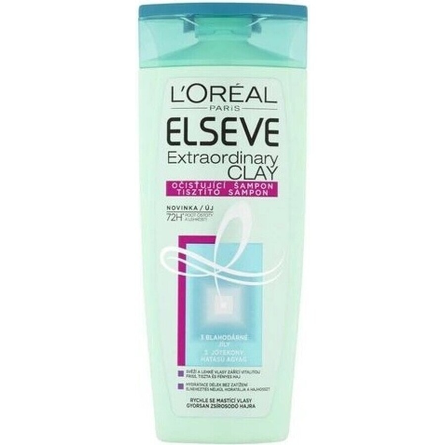 ELSÉVE Außergewöhnliche Tonerde 1×250 ml, Shampoo