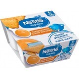 Nestlé YOGOLINO Biscuits 4×100 g, dessert with milk